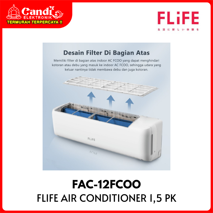 Ac Flife 1.5 Pk Fac-12fcoo (indoor Fac-12fcoo + Outdoor Fac-12fcoo) 